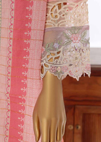 Bin Saeed Fabric - LF-EMB-0132C- 3 Piece Embroidered Stitched Suit