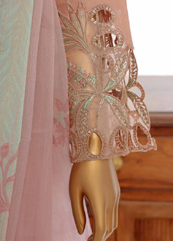 Bin Saeed Fabric - LF-EMB-0141C- 3 Piece Embroidered Stitched Suit