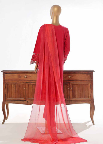 Bin Saeed Fabric - LF-EMB-0144B- 3 Piece Embroidered Stitched Suit