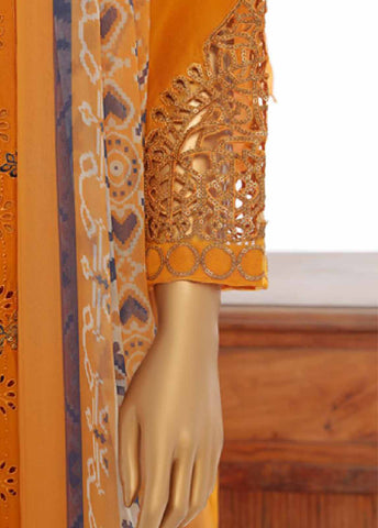 Bin Saeed Fabric - LF-EMB-0145C- 3 Piece Embroidered Stitched Suit