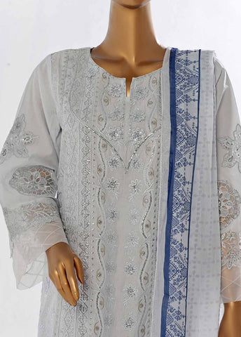 Bin Saeed Fabric - LF-EMB-065A- 3 Piece Embroidered Stitched Suit