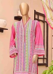 LIE-5628-3 Piece Linen Embroidered Stitched Suit