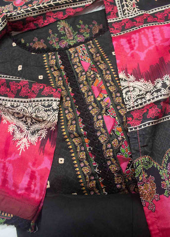 Bin Saeed Fabric - LIN-4767-3 Piece Linen Printed Suit