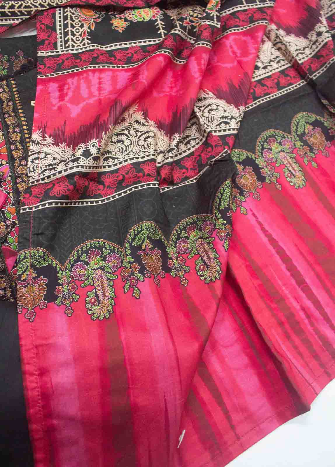 Bin Saeed Fabric - LIN-4767-3 Piece Linen Printed Suit