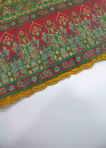 Bin Saeed Fabric - LIN-4924-3 Piece Linen Printed Suit