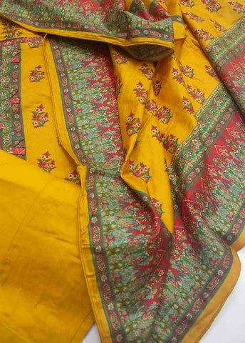 Bin Saeed Fabric - LIN-4924-3 Piece Linen Printed Suit