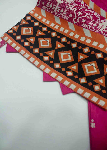 Bin Saeed Fabric - LIN-5152-3 Piece Linen Printed Suit