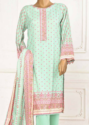 Bin Saeed Fabric - LIN-5626-3 Piece Linen Printed Stitched Suit