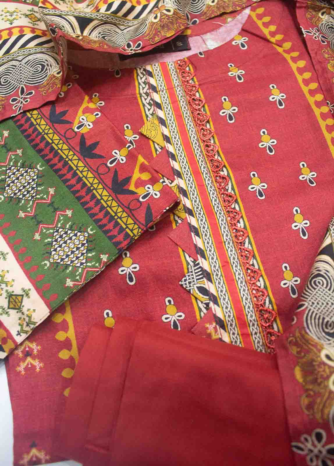 Bin Saeed Fabric - LIN-5627-3 Piece Linen Printed Suit