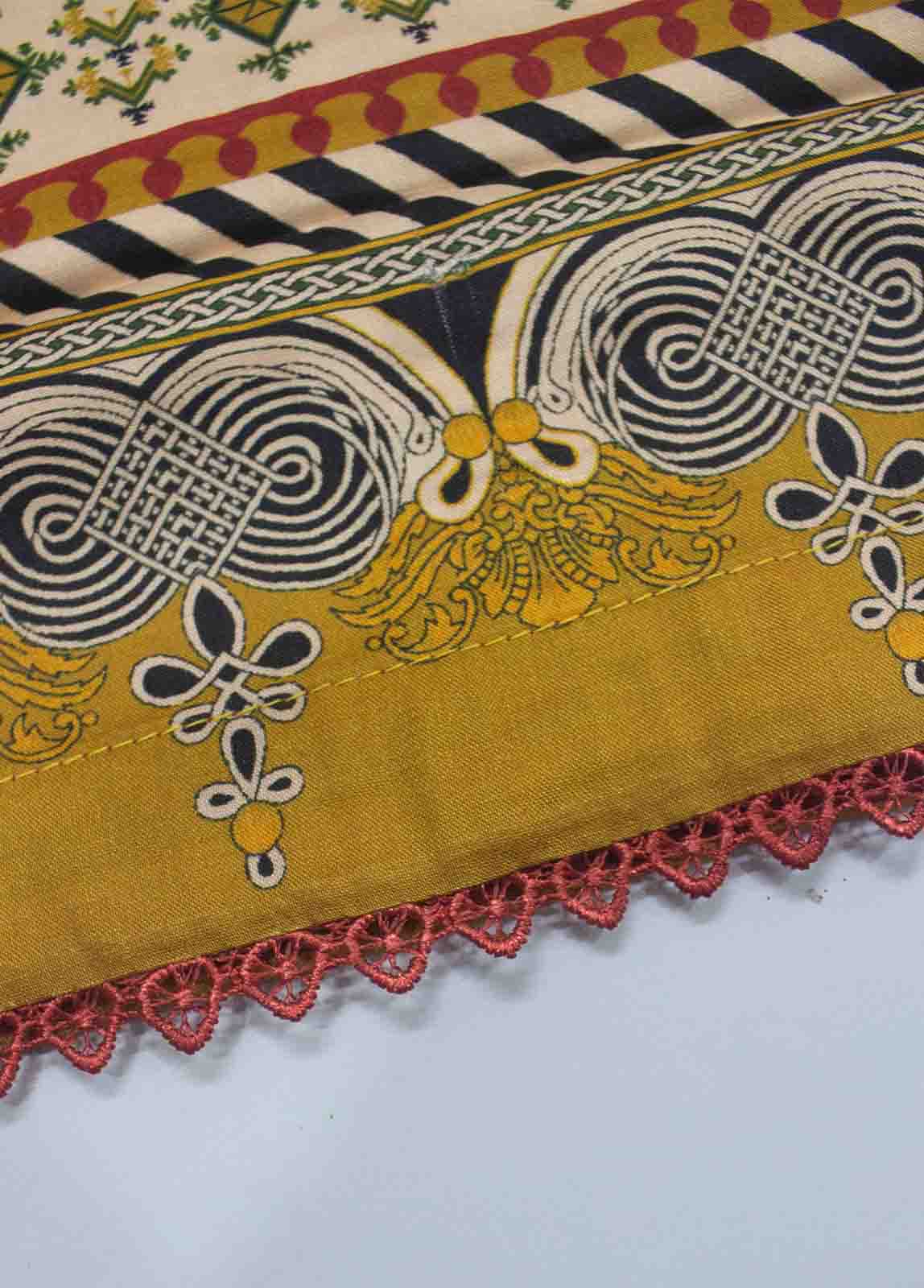 Bin Saeed Fabric - LIN-5627-3 Piece Linen Printed Suit