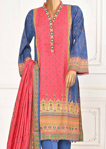 Bin Saeed Fabric - LIN-5839-3 Piece Linen Printed Stitched Suit