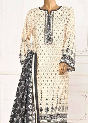 Bin Saeed Fabric - LIN-5960-3 Piece Linen Printed Stitched Suit