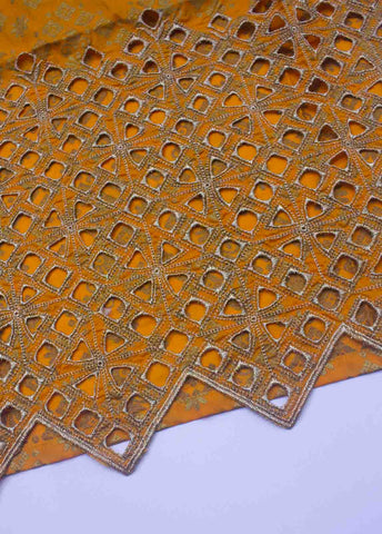 Bin Saeed Fabric - LRGF-006- 2 Piece Embridered Cotton Stitched Suit