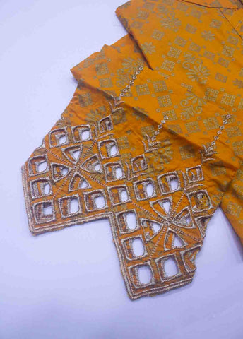 Bin Saeed Fabric - LRGF-006- 2 Piece Embridered Cotton Stitched Suit