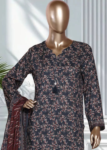 3 Piece Printed MultiColor Lawn Shirt with Trouser & Dupatta