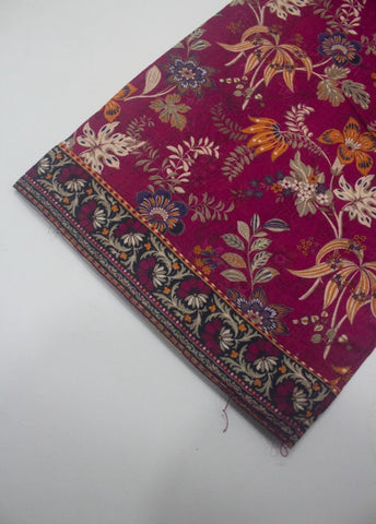 2 Piece Printed Stitched MultiColor Lawn Shirt and Farshi Shalwar