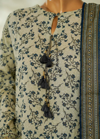 3 Piece Printed MultiColor Lawn Shirt with Trouser & Dupatta