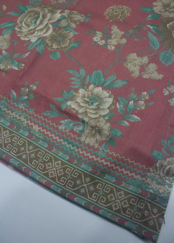 3 Piece Printed Stitched Candy pink Color Lawn Shirt with Trouser & Dupatta