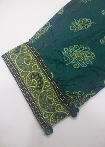 2 Piece Printed Stitched Teal Color Lawn Shirt and Trouser