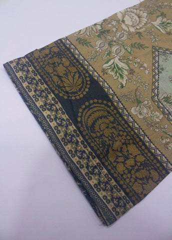3 Piece Printed Stitched Mint Green Color Lawn Shirt with Trouser & Dupatta