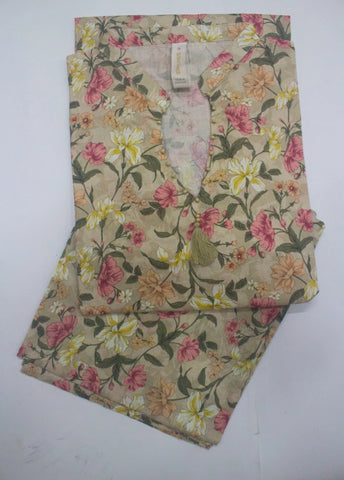 2 Piece Printed Stitched MultiColor Lawn Shirt and Trouser