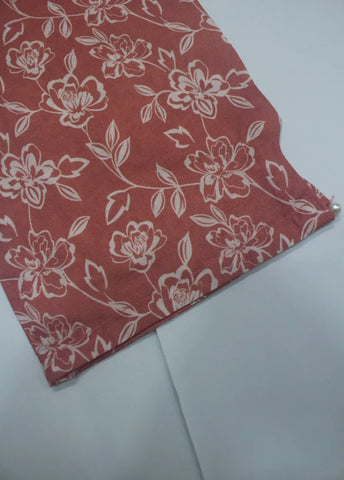 3 Piece Printed Stitched Peonny Peach Color Lawn Shirt with Trouser & Dupatta
