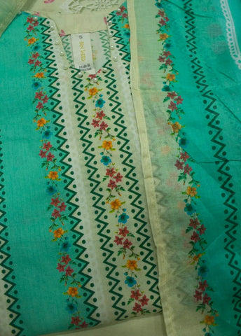 3 Piece Printed Stitched MultiColor Lawn Shirt with Trouser & Dupatta