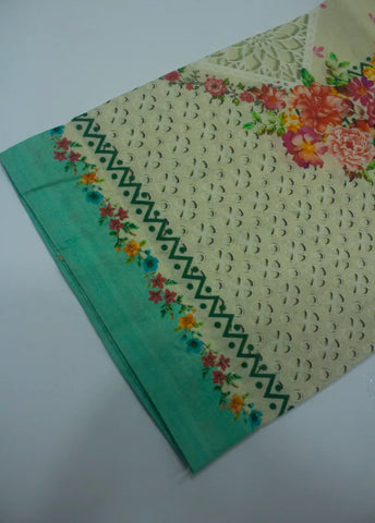 3 Piece Printed Stitched MultiColor Lawn Shirt with Trouser & Dupatta