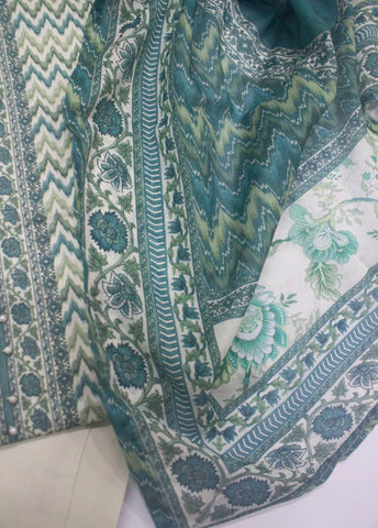 3 Piece Printed Stitched MultiColor Lawn Shirt with Trouser & Dupatta