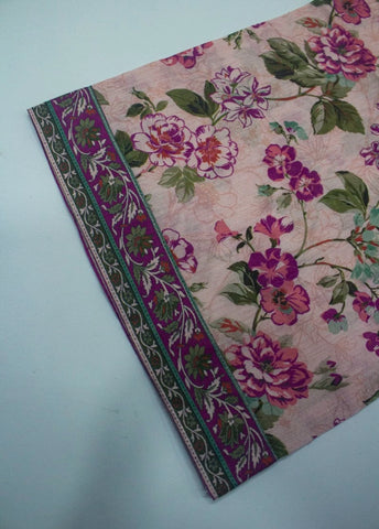 3 Piece Printed Stitched MultiColor Lawn Shirt with Trouser & Dupatta