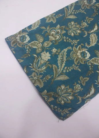 3 Piece Printed Stitched Teal Color Lawn Shirt with Trouser & Dupatta