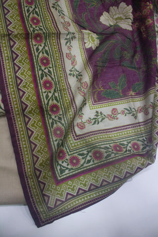 3 Piece Printed Stitched MultiColor Lawn Shirt with Trouser & Dupatta