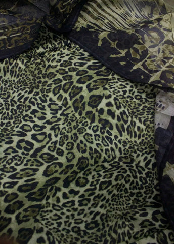 3 Piece Printed Stitched MultiColor Lawn Shirt with Farshi Shalwar & Dupatta