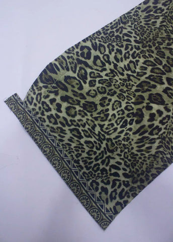 3 Piece Printed Stitched MultiColor Lawn Shirt with Farshi Shalwar & Dupatta
