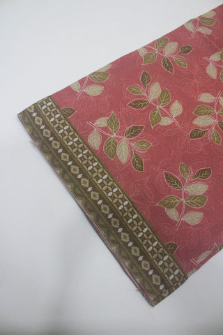 3 Piece Printed Stitched Punch Pink Color Lawn Shirt with Trouser & Dupatta