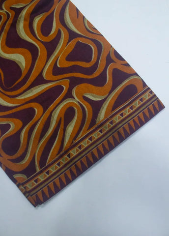 3 Piece Printed Stitched MultiColor Lawn Shirt with Trouser & Dupatta