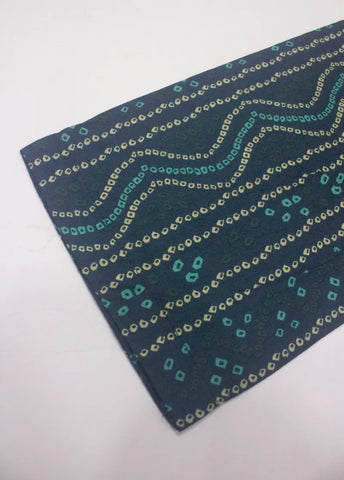 3 Piece Printed Stitched Navy Blue Color Lawn Shirt with Trouser & Dupatta