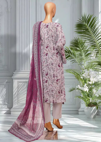 3 Piece Printed MultiColor Lawn Shirt with Trouser & Dupatta