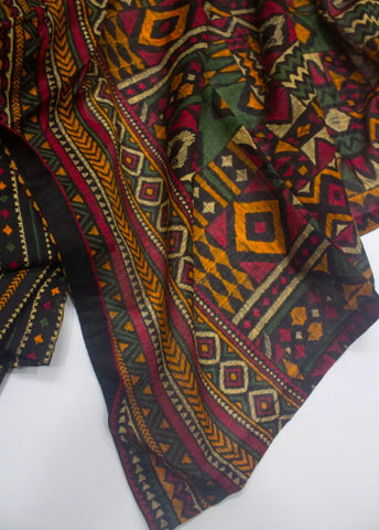 3 Piece Printed Stitched MultiColor Lawn Shirt with Trouser & Dupatta