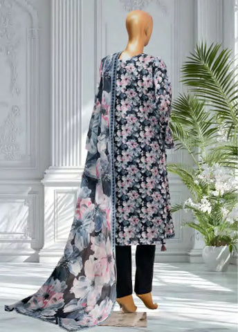 3 Piece Printed MultiColor Lawn Shirt with Trouser & Dupatta