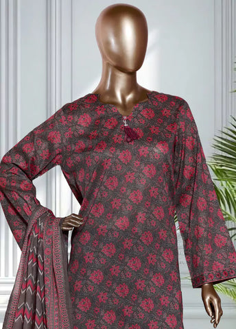 3 Piece Printed MultiColor Lawn Shirt with Trouser & Dupatta