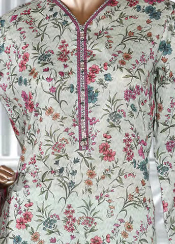 3 Piece Printed MultiColor Lawn Shirt with Trouser & Dupatta