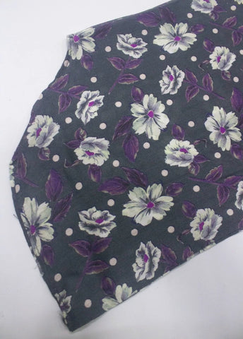 3 Piece Printed Stitched Grey Color Lawn Shirt with Farshi Shalwar & Dupatta