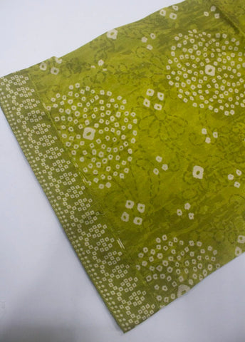 3 Piece Printed Stitched Parrot Green Color Lawn Shirt with Farshi Shalwar & Dupatta