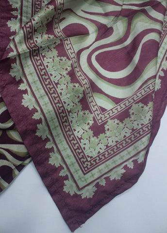 3 Piece Printed Stitched MultiColor Lawn Shirt with Farshi Shalwar & Dupatta
