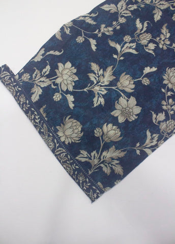 3 Piece Printed Stitched Color Lawn Shirt with Farshi Shalwar & Dupatta