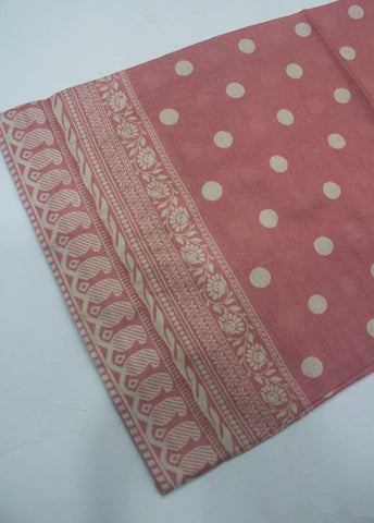 3 Piece Printed Stitched Peonny Peach Color Lawn Shirt with Trouser & Dupatta