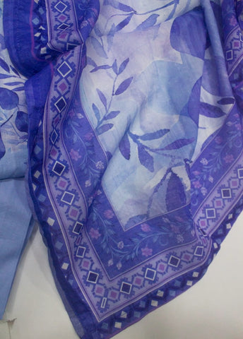 3 Piece Printed Stitched MultiColor Lawn Shirt with Trouser & Dupatta