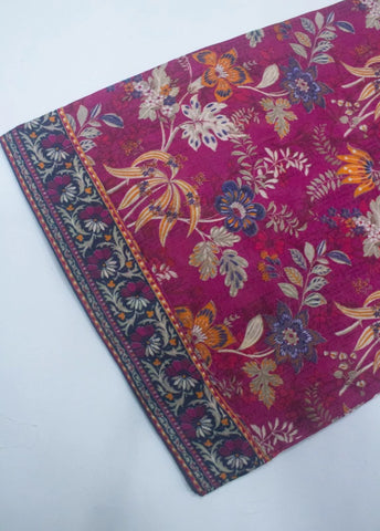 3 Piece Printed Stitched MultiColor Lawn Shirt with Trouser & Dupatta