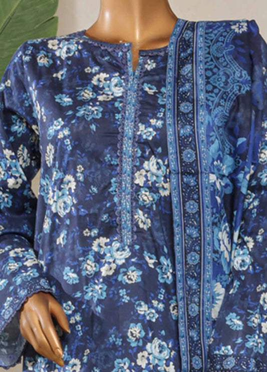 NSM-001- 3 Piece Printed Farshi Shalwar Suit